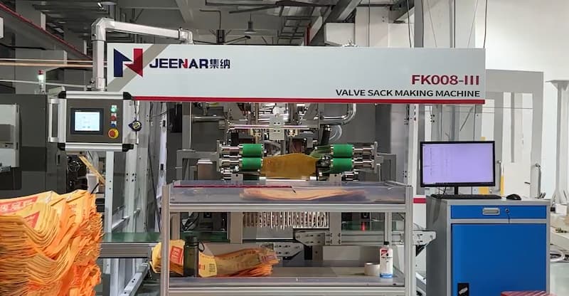 Machine de fabrication de sacs à valve en PP tissé : une solution essentielle pour l'emballage industriel moderne