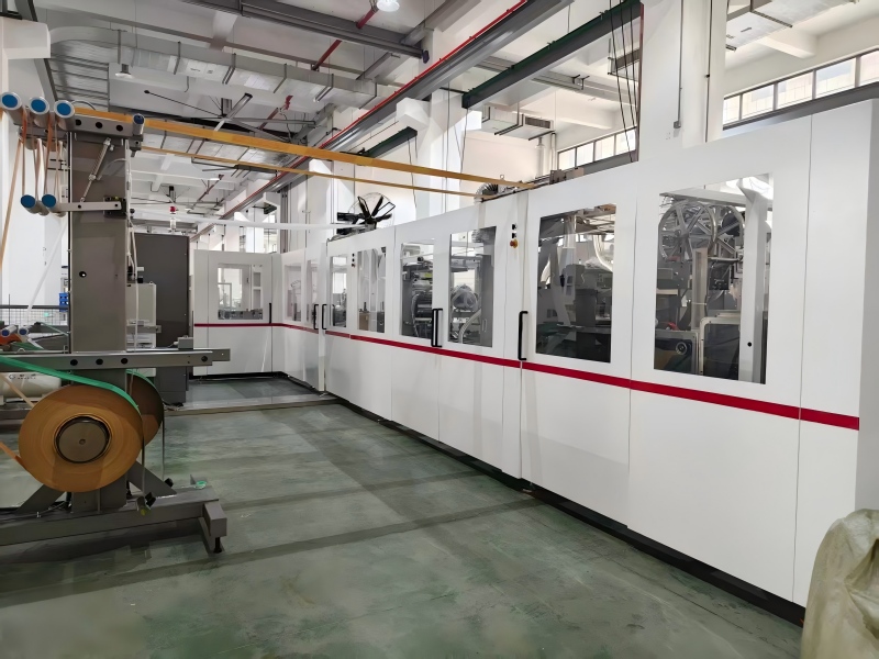 Solution rapide et stable pour machine de fabrication de sacs à valve