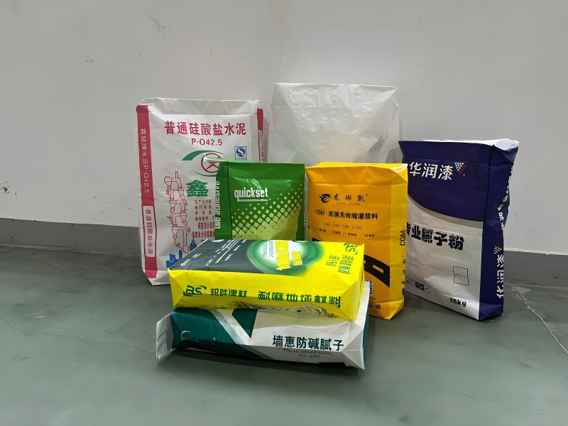 Various types of bags